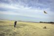 woman and kite