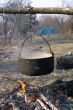 Kettle above the fire