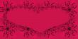 red valentine card