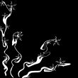 black-and-white background