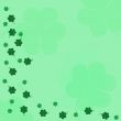 grunge background with abstract flowers