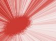 Abstract frame with red gradient