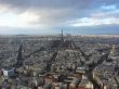 Panorama of Paris with a type on tour d,Eiffel
