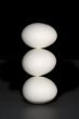 Three eggs, vertical