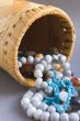 Beads on the straw casket