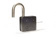 Open padlock
