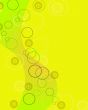 Color blank with bubbles