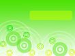 Green abstract frame