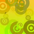 Retro background with disks