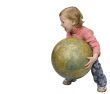 Baby and globe