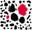 Paint brush spots
