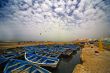 port, boats, sky, pier,birds, clouds