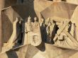 Barcelona. Cathedral Sagrada familia. Fragment