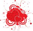 gothic red heart
