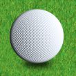 golf ball grass