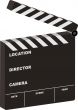 film clapper 3d open