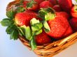 Strawberry in a basket