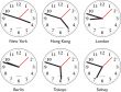 time around the world