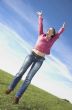 Ecstactic woman