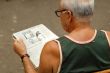 Men reading the newspaper
