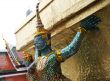 Statues at the Grand Palace, Bangkok, Thailand.