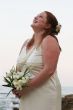 Joyful bride