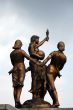 Bronze statues