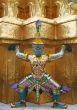 Statue at the Grand Palace, Bangkok, Thailand.