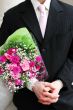 Romantic corporate man