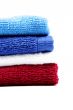 Colorful fluffy towels