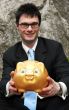 Businessman with cash