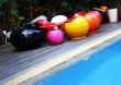 Funky pool furniture