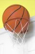 Basketball in Small Hoop