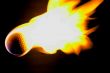 Flaming Golf Ball