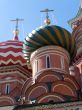 Vasily Blazhennogo`s cathedral, domes