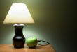 an apple powered lamp