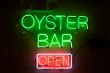 oyster bar neon sign