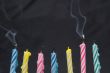 colorful birthday candles