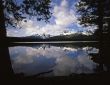 Little Red fish Lake & Puffy Clouds