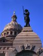 Statue &Texas Capitol