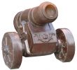 Decorative ancient cannon