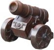 Decorative ancient cannon