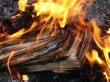burning stack of paper sheets