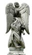 Mature marble angel figurine
