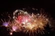 Colourful fireworks