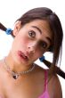 Teen and tongue