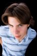 Boy in blue