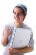 Boy and Laptop