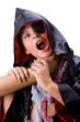 Boy with dracula disguise 1