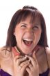 Girl with denture 4